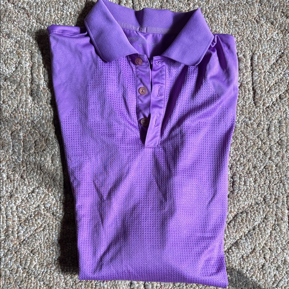 Nike Purple Polo Shirt